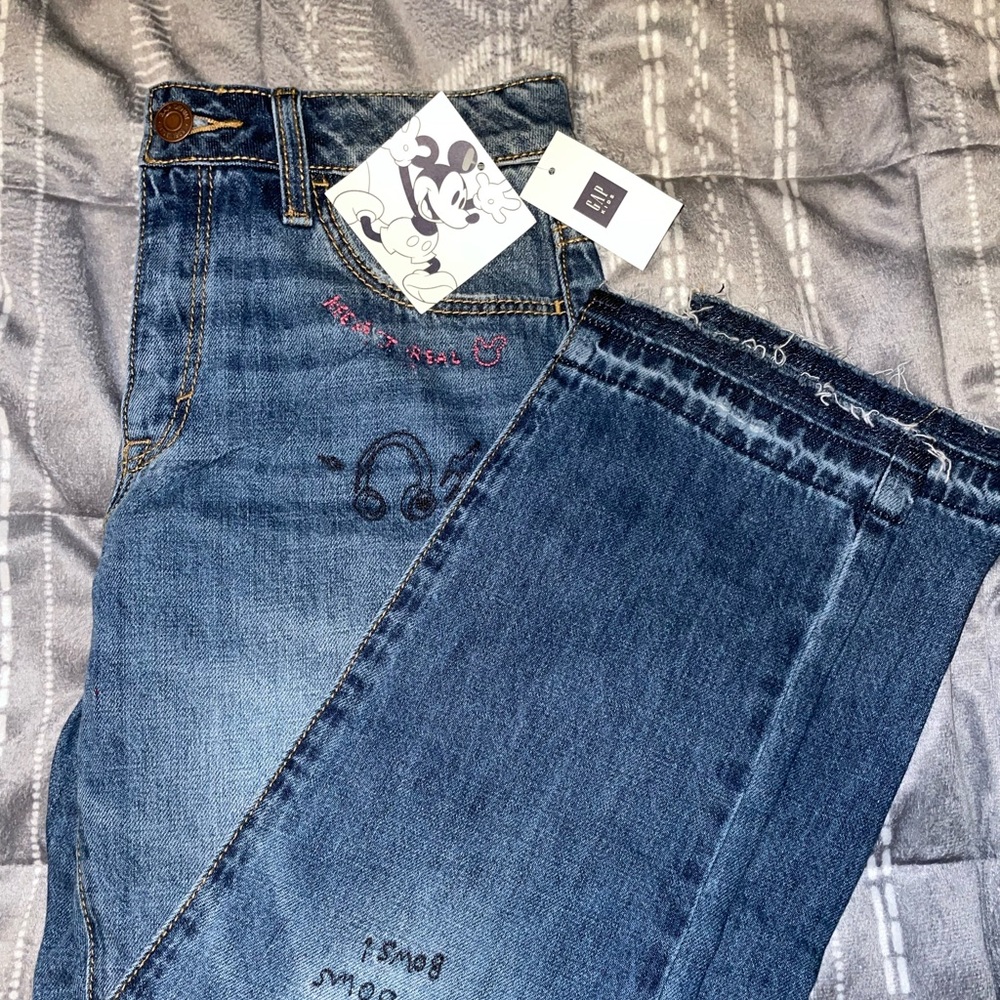 GAP Disney Kids Girls Patterned Jeans size 14